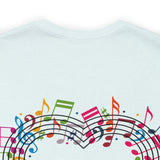 Copy of I Love Music Unisex Jersey Short Sleeve Tee (colour choices)