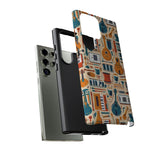 Musical Instruments Design 01 on Samsung Galaxy Phone Case - Floral Design for Music Lovers
