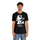 Beethoven 1770-2020 Image on Unisex Jersey Short Sleeve Tee