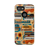 Musical Instruments Design 02 on Google Pixel Phone Case - Beautiful Design For Music Lovers