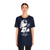 Beethoven 1770-2020 Image on Unisex Jersey Short Sleeve Tee