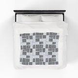 Piano Keys Design 01 on Velveteen Plush Blanket for Music Lovers