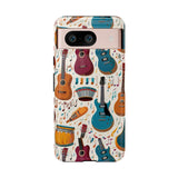 Musical Instruments Design 03 on Google Pixel Phone Case - Beautiful Design for Music Lovers