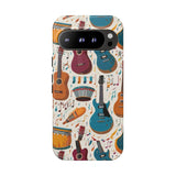 Musical Instruments Design 03 on Google Pixel Phone Case - Beautiful Design for Music Lovers