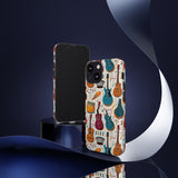 Musical Instruments Design 03 on iPhone Case - Beautiful Design for Music Lovers