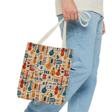 Musical Instrument Design 01 on Piano Tote Bag - Stylish Summer Accessory for Music Lovers