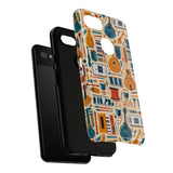 Musical Instruments Design 01 on Google Pixel Phone Case - Floral Design for Music Lovers