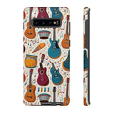 Musical Instruments Design 03 on Samsung Galaxy Phone Case - Beautiful Design for Music Lovers