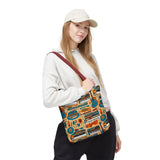 Musical Instrument Design 02 on Piano Tote Bag - Stylish Summer Accessory for Music Lovers