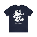 Beethoven Image on Unisex Jersey Short Sleeve Tee