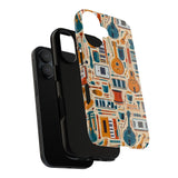 Musical Instruments Design 01 on Google Pixel Phone Case - Floral Design for Music Lovers