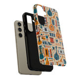 Musical Instruments Design 01 on Samsung Galaxy Phone Case - Floral Design for Music Lovers