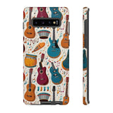 Musical Instruments Design 03 on Samsung Galaxy Phone Case - Beautiful Design for Music Lovers