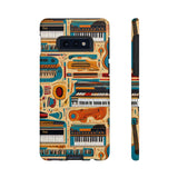Musical Instruments Design 02 on Samsung Galaxy Phone Case - Beautiful Design for Music Lovers
