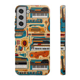 Musical Instruments Design 02 on Samsung Galaxy Phone Case - Beautiful Design for Music Lovers