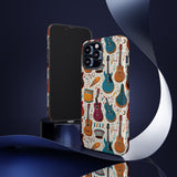 Musical Instruments Design 03 on iPhone Case - Beautiful Design for Music Lovers