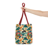 Tropical Piano Tote Bag - Stylish Summer Accessory for Music Lovers