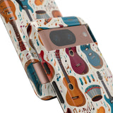 Musical Instruments Design 03 on Google Pixel Phone Case - Beautiful Design for Music Lovers