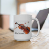 Gifted Violinist Ceramic Mug (EU) 11 oz and 15 oz