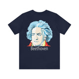 Beethoven Image on Unisex Jersey Short Sleeve Tee