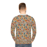 Musical Instruments Design 01 on Lightweight Sweatshirt | Music Lover's Gift