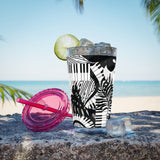 Piano Keys Design 02 on Tumbler with Straw - 16oz, Perfect for Music Lovers