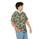 Tropical Piano Graphic Unisex Tee for Music Lovers