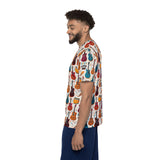 Musical Instruments Design 03 Print on Men's Sports Jersey - Beach Vibes Apparel