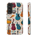 Musical Instruments Design 03 on Samsung Galaxy Phone Case - Beautiful Design for Music Lovers