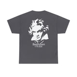 Beethoven Image on Unisex Heavy Cotton Tee