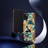 Tropical Piano iPhone Case - Floral Design for Music Lovers