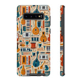 Musical Instruments Design 01 on Samsung Galaxy Phone Case - Floral Design for Music Lovers
