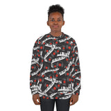 Piano Keys Unisex Sweatshirt (AOP) (4)