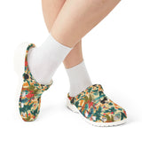 Tropical Piano Floral Clogs for Summer Adventures