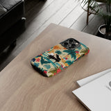 Tropical Piano iPhone Case - Floral Design for Music Lovers