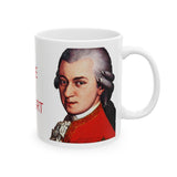 Love To Mozart Design A on Ceramic Mug 11oz