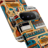 Musical Instruments Design 02 on Google Pixel Phone Case - Beautiful Design For Music Lovers