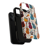 Musical Instruments Design 03 on iPhone Case - Beautiful Design for Music Lovers