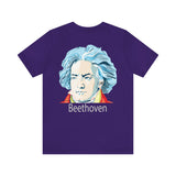 Beethoven Image on Unisex Jersey Short Sleeve Tee