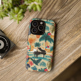 Tropical Piano iPhone Case - Floral Design for Music Lovers