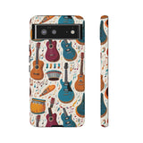 Musical Instruments Design 03 on Google Pixel Phone Case - Beautiful Design for Music Lovers