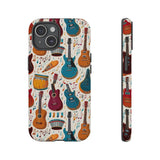 Musical Instruments Design 03 on iPhone Case - Beautiful Design for Music Lovers