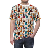 Musical Instruments Design 03 on Unisex Tee for Music Lovers