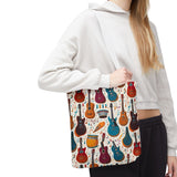 Musical Instrument Design 03 on Piano Tote Bag - Stylish Summer Accessory for Music Lovers