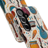 Musical Instruments Design 03 on Samsung Galaxy Phone Case - Beautiful Design for Music Lovers