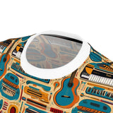 Musical Instruments Design 02 on Unisex Tee for Music Lovers