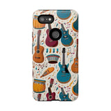 Musical Instruments Design 03 on Google Pixel Phone Case - Beautiful Design for Music Lovers