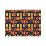 Musical Instruments Velveteen Minky Blanket 1