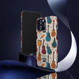 Musical Instruments Design 03 on iPhone Case - Beautiful Design for Music Lovers
