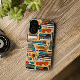 Musical Instruments Design 02 on iPhone Case - Lovely Design for Music Lovers